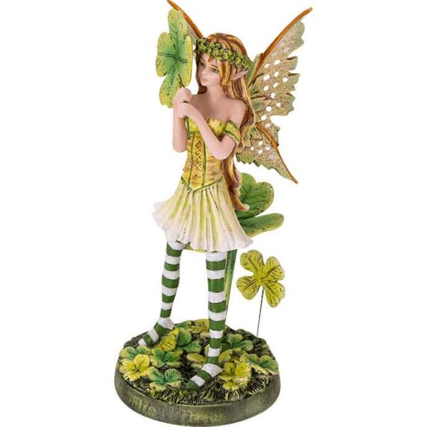 Lucky Clover Fairy Statue