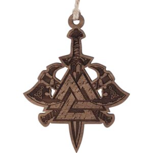 Viking Weapons Christmas Ornament