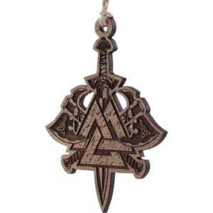 Viking Weapons Christmas Ornament