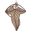 Elven Leaf Christmas Ornament