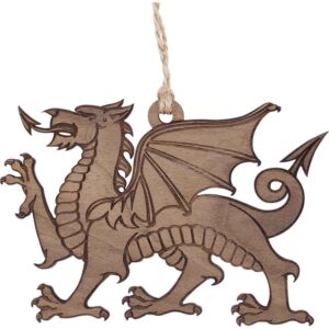 Welsh Cadwaller Dragon Christmas Ornament