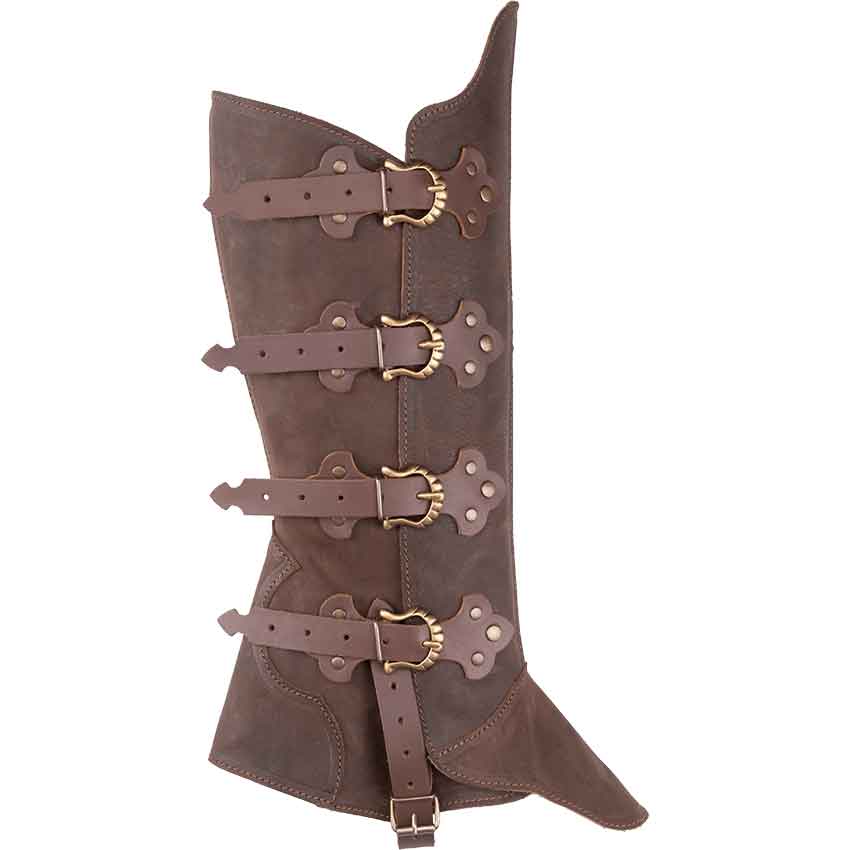 Gerardo Medieval Leather Gaiters