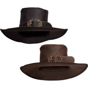 Hidalgo Embossed Leather Hat