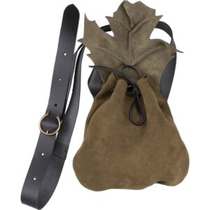 Elendir Woodland Leather Shoulder Bag