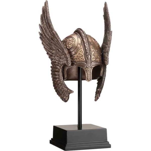 Miniature Bronze Valkyrie Helmet