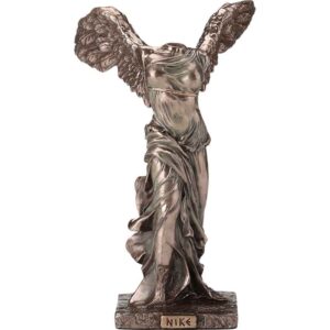 Bronze Winged Nike of Samothrace Statue