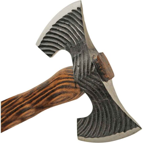 Raven Wing Double Bladed Viking Axe