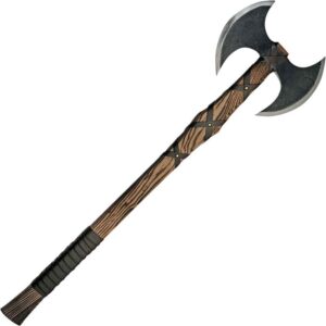 Berserker's Two Blade Viking Battle Axe