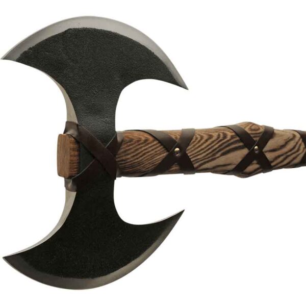 Berserker's Two Blade Viking Battle Axe