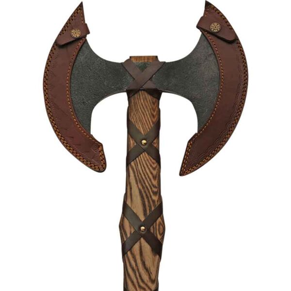 Berserker's Two Blade Viking Battle Axe