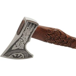 Dragon Scale Viking Axe