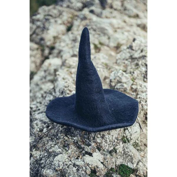 Dolores Kids Witch Hat - Black